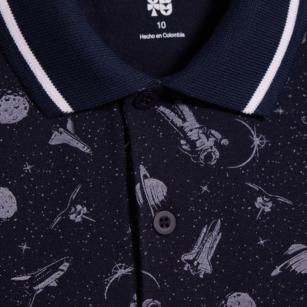 camiseta polo para niños