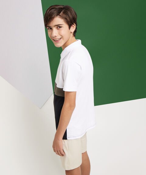 camiseta polo para niños