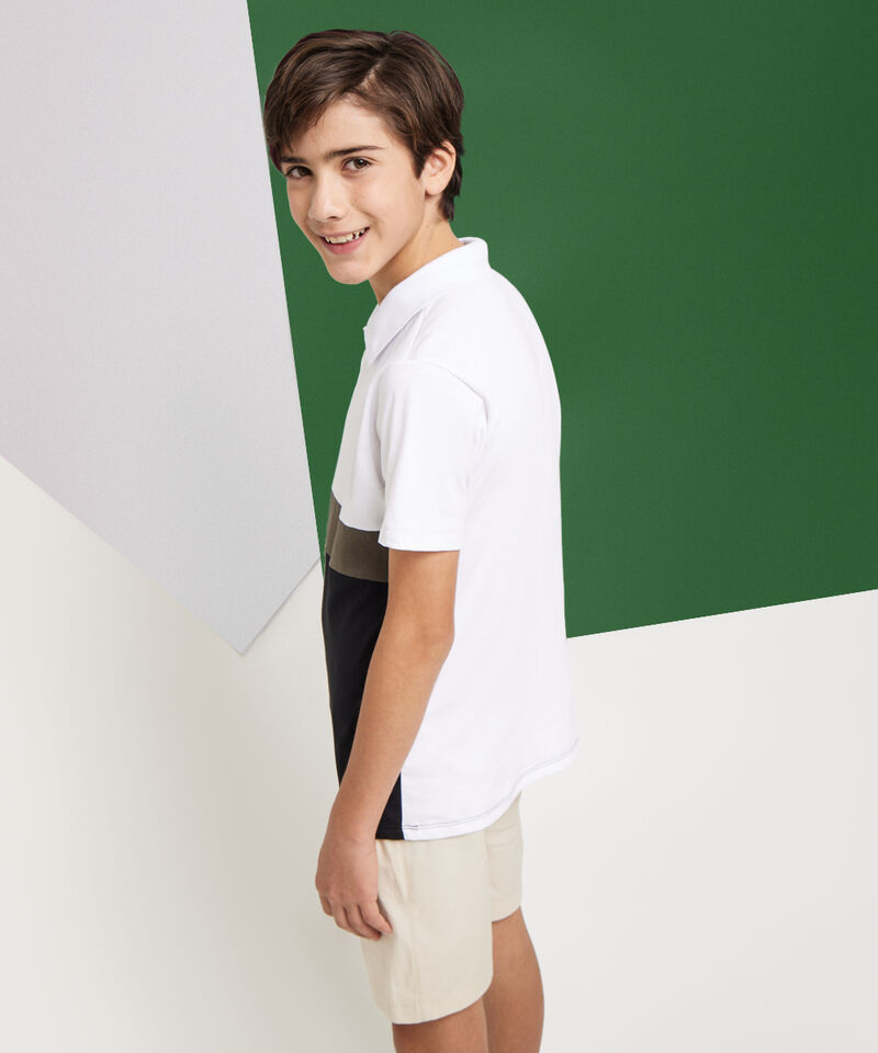 camiseta polo para niños