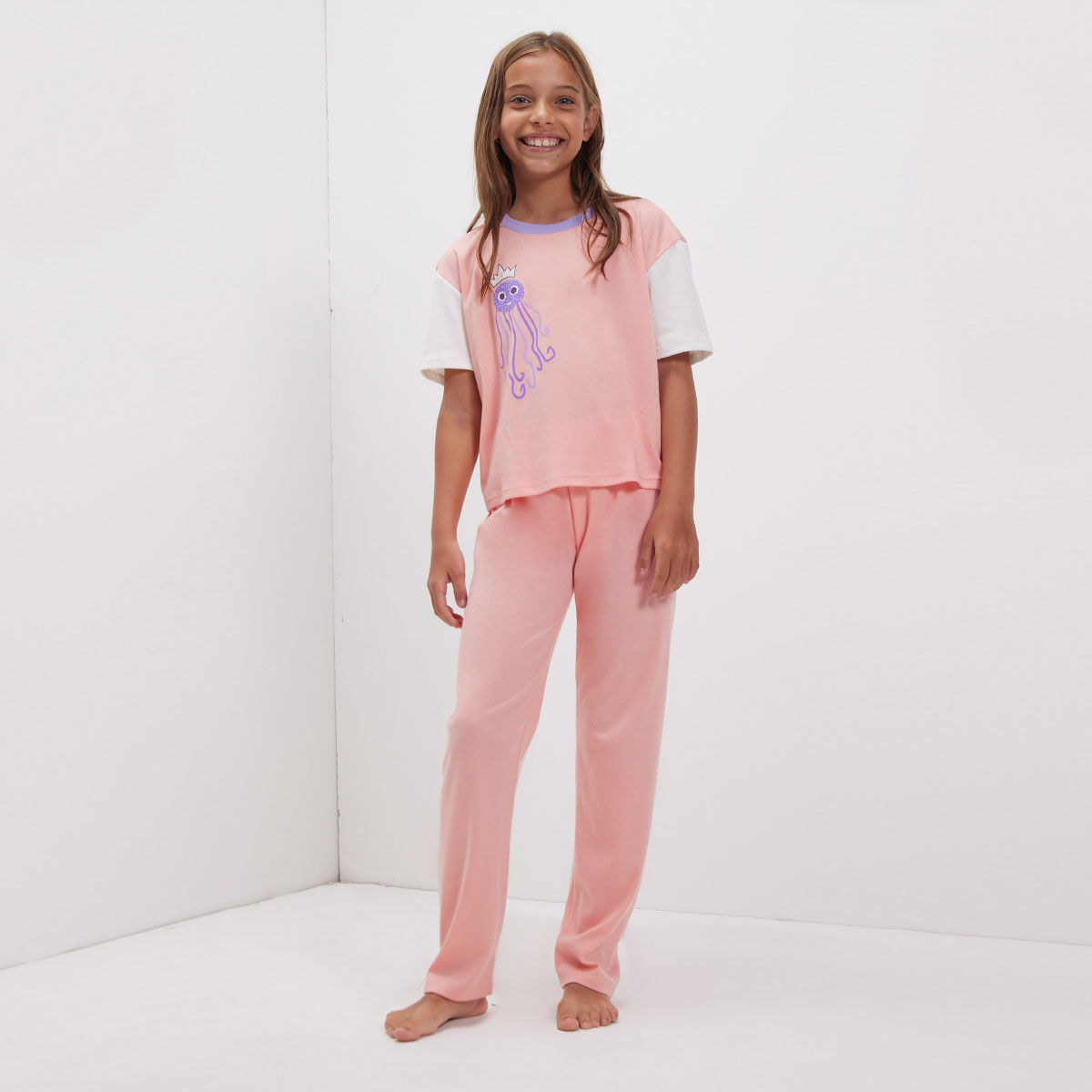 pantalones de pijama para niña