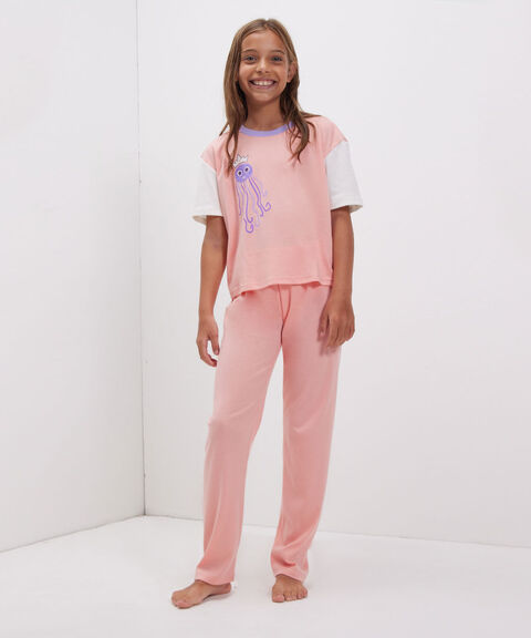 pantalones de pijama para niña