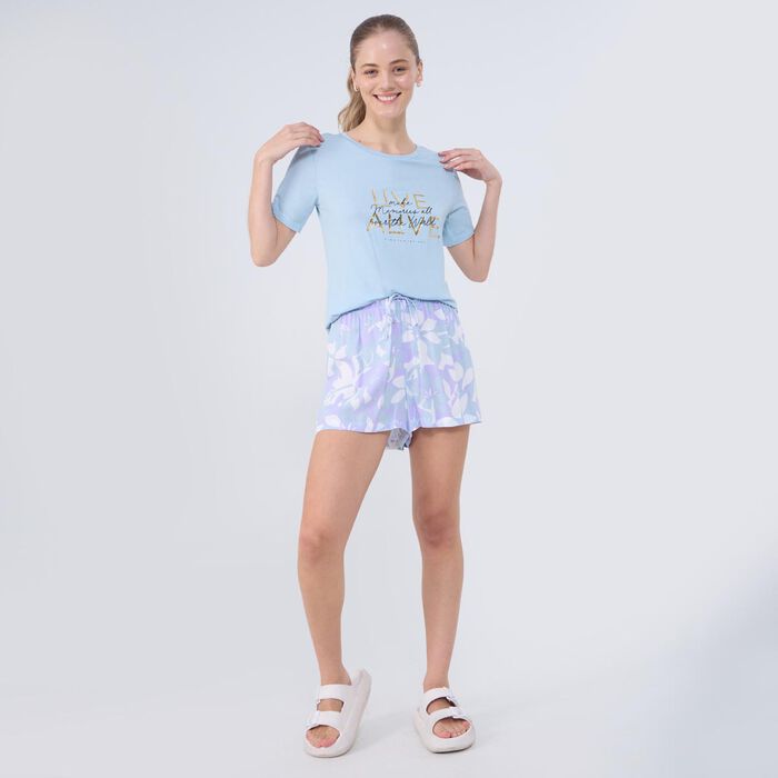 pijama de shorts mujer