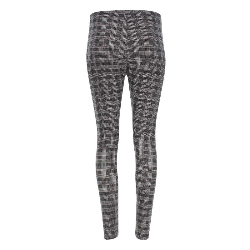 Leggins de cuadros mujer online