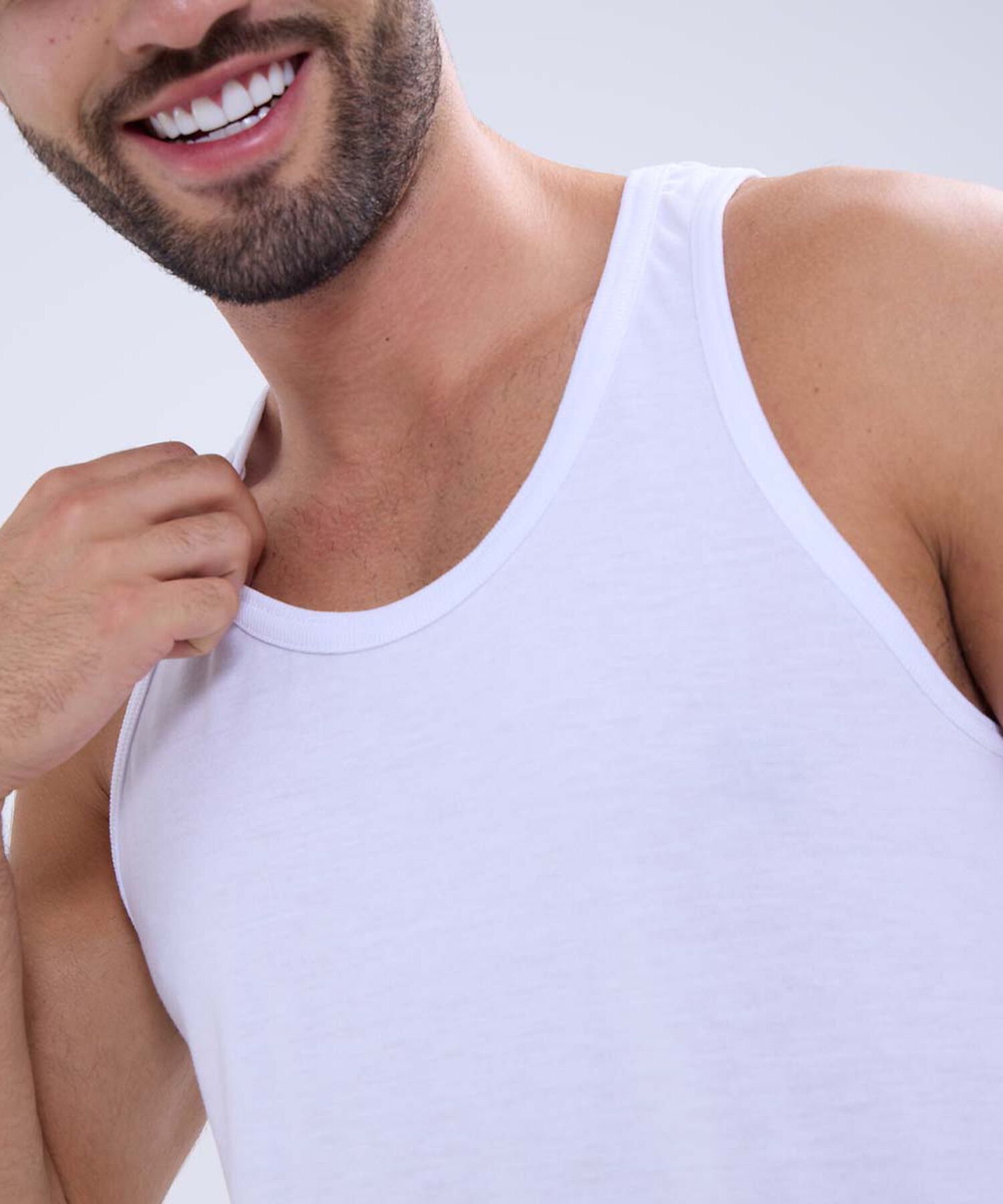 camisetas de interior para hombre