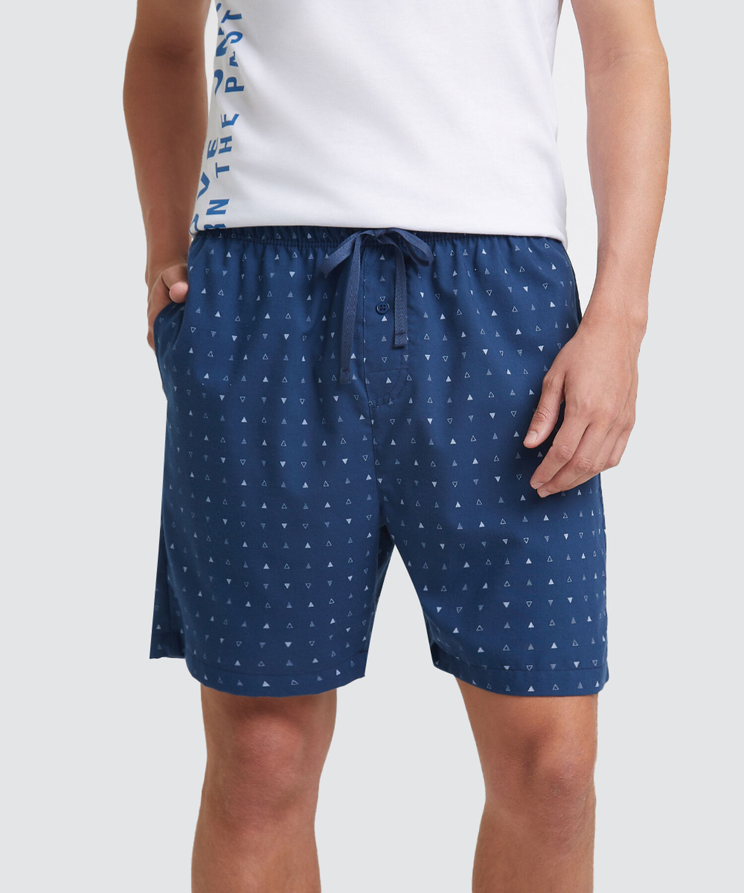 Pijama de pantalonetas para hombre