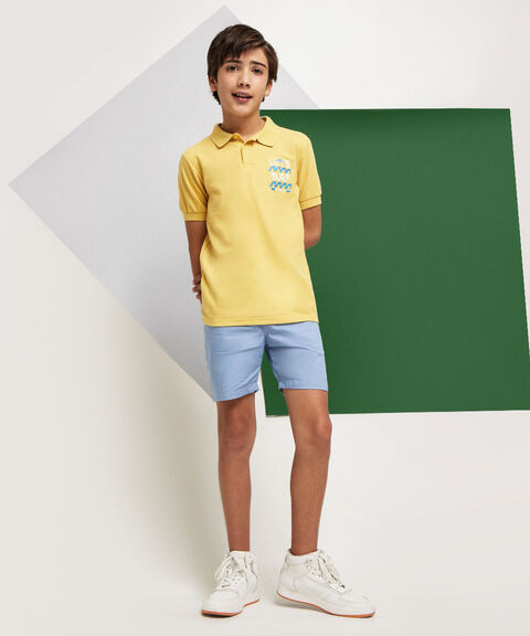 camiseta polo para niños