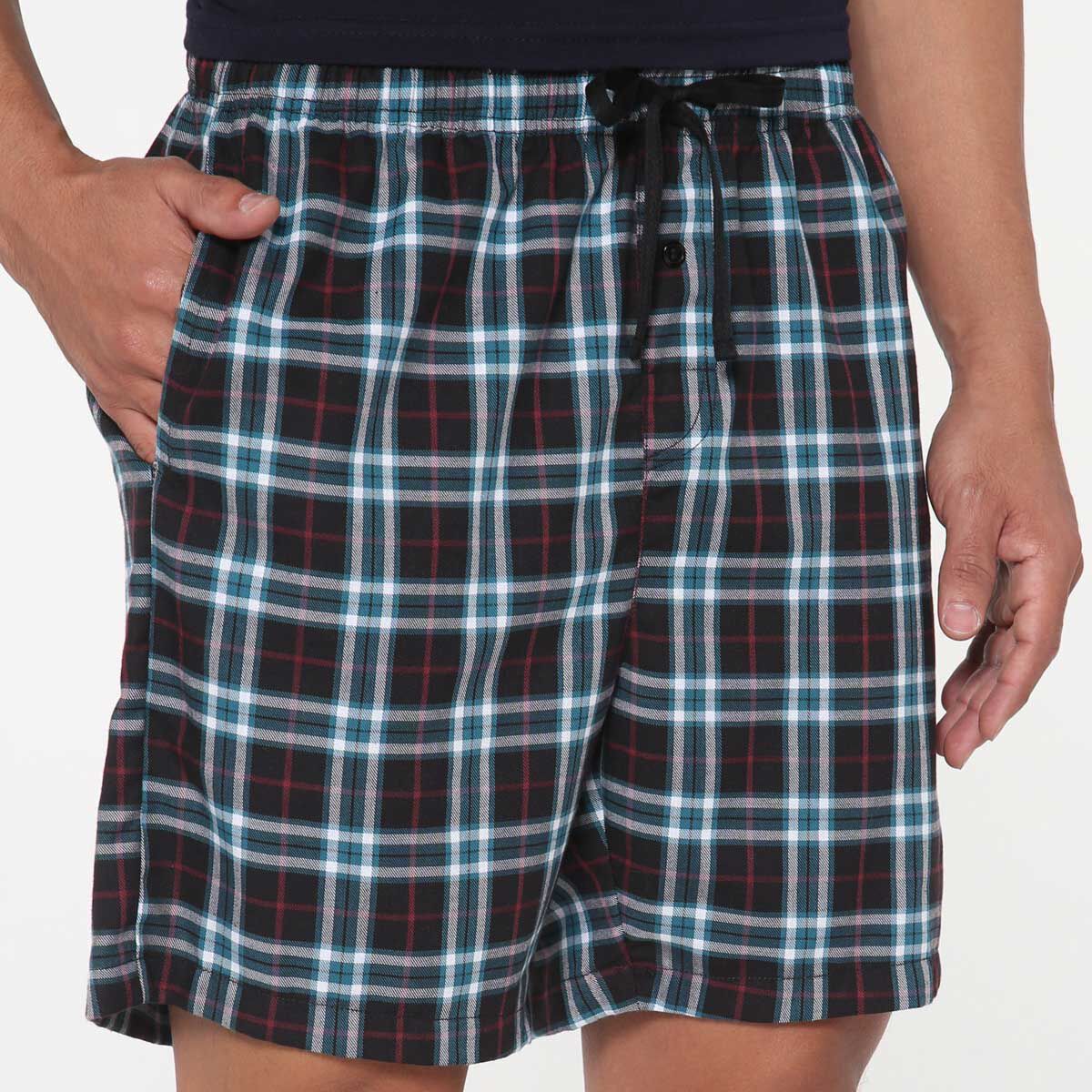 Bermuda Para Hombre De Cuadros