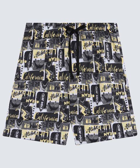 Pijama de pantalonetas para hombre