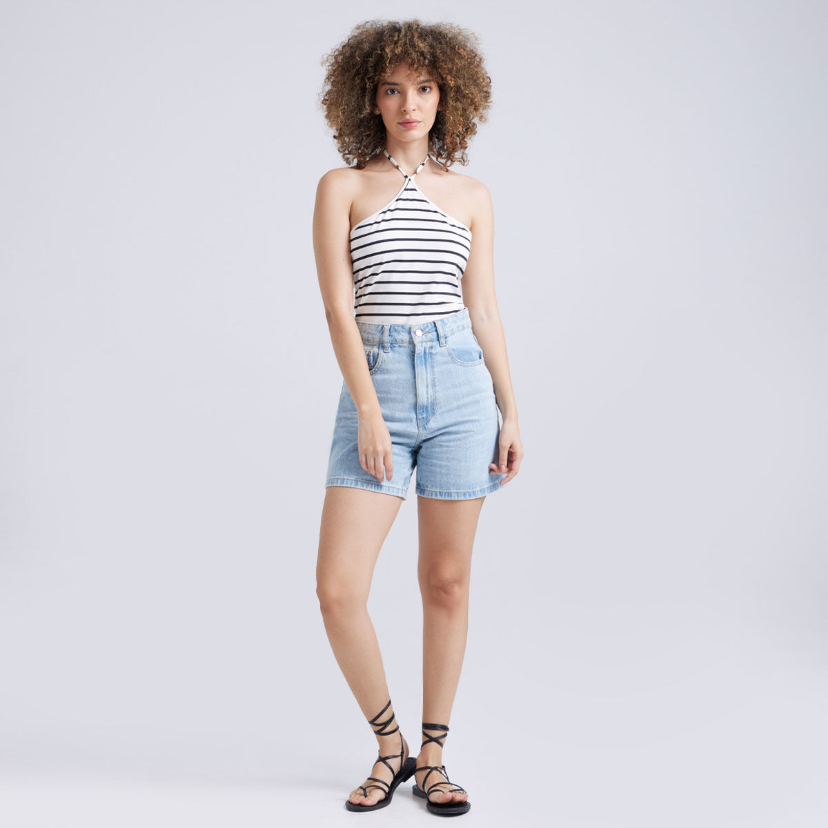 Crop Top A Rayas