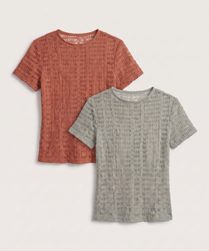 Camiseta Mesh Manga Corta, , hi-res