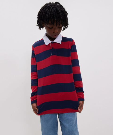 camiseta polo para niños
