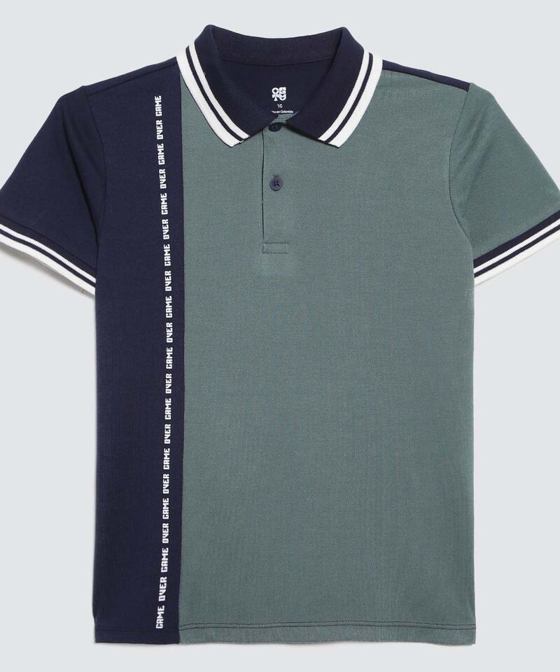 camiseta polo para niños