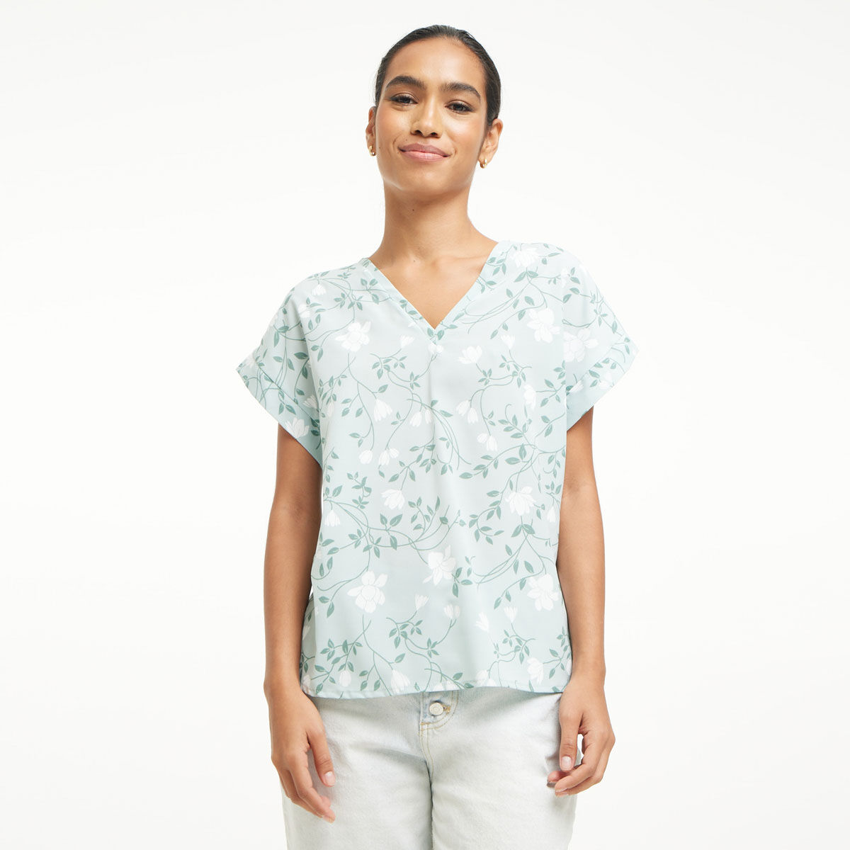 Blusas de manga corta de moda on sale