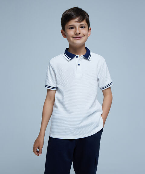 camiseta polo para niños