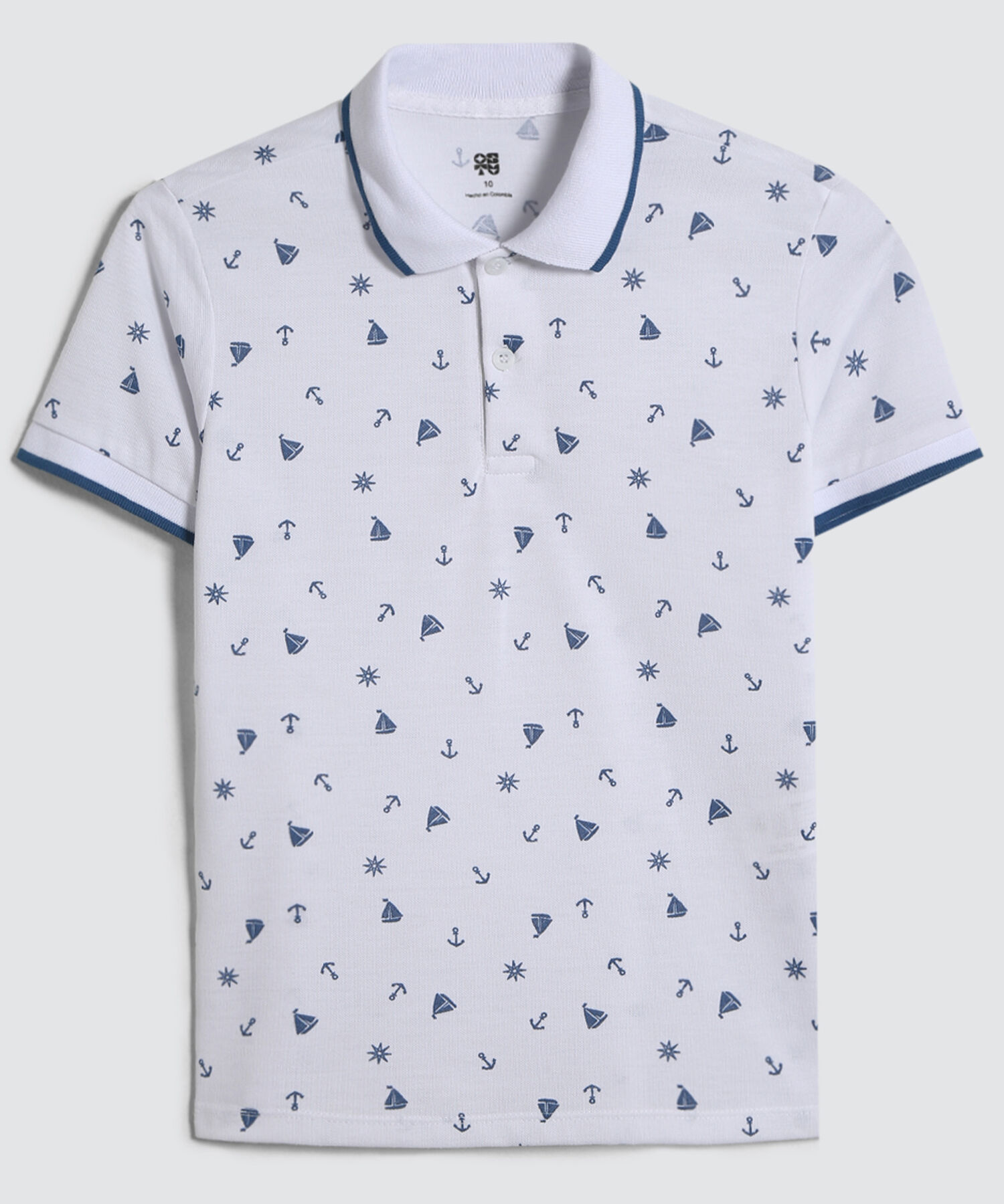 camiseta polo para niños