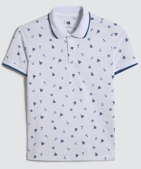 camiseta polo para niños