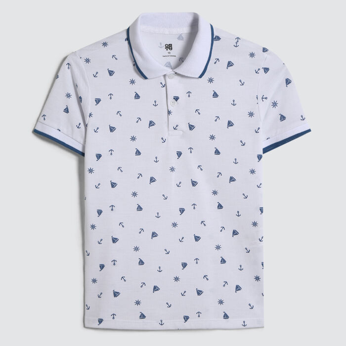 camiseta polo para niños