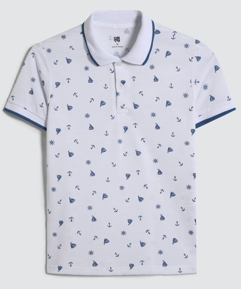 camiseta polo para niños
