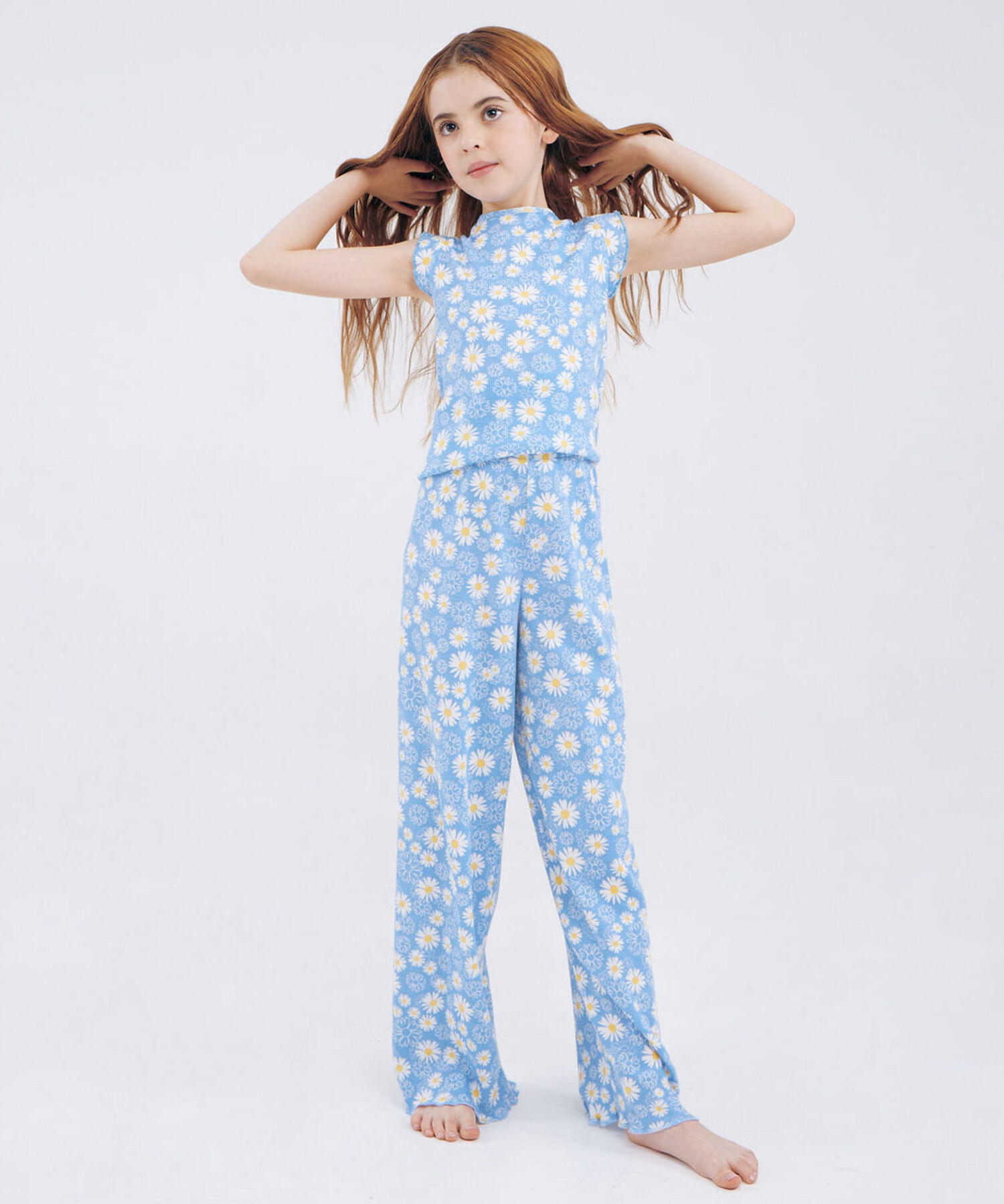 pantalones de pijama para niña