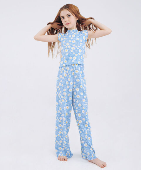 pantalones de pijama para niña