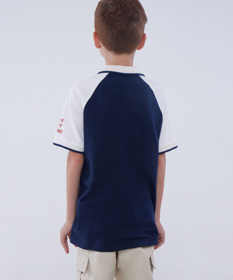 camiseta polo para niños
