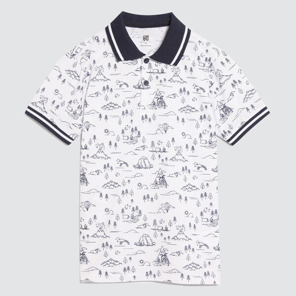 camiseta polo para niños