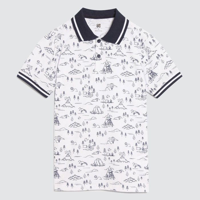 camiseta polo para niños