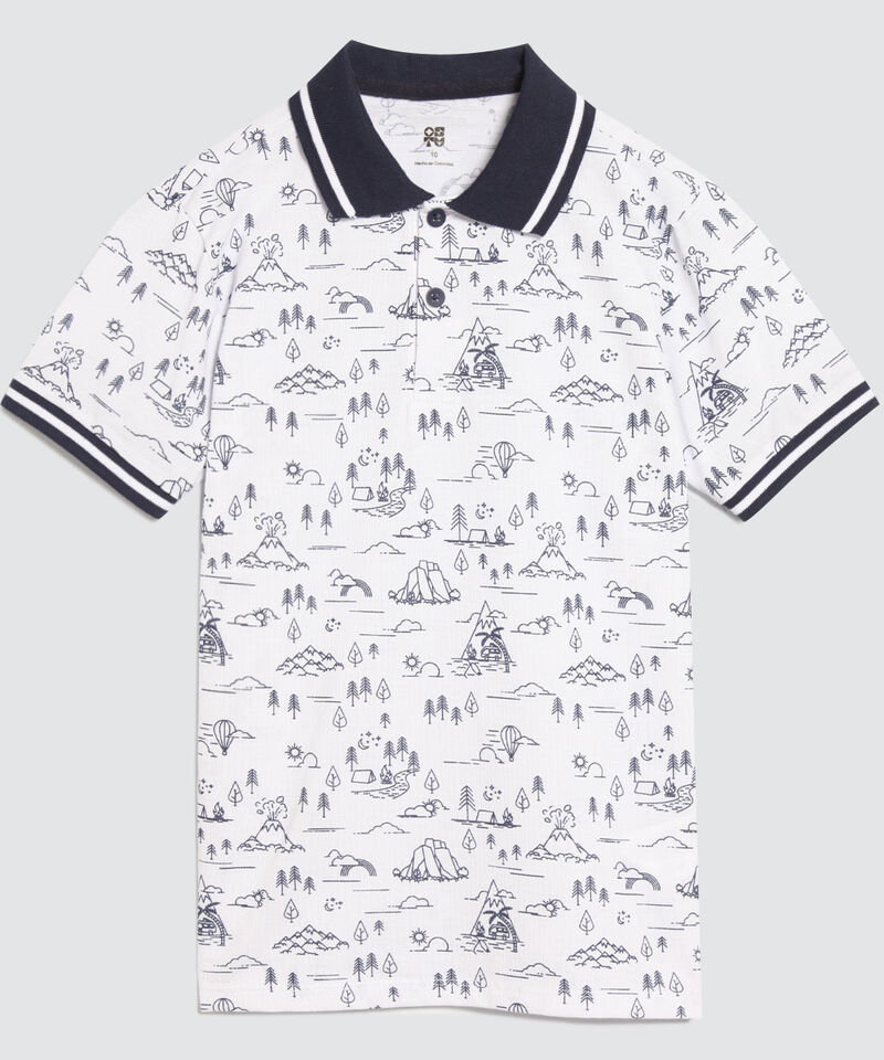 camiseta polo para niños
