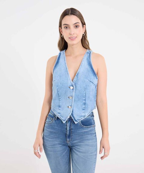 Chalecos denim