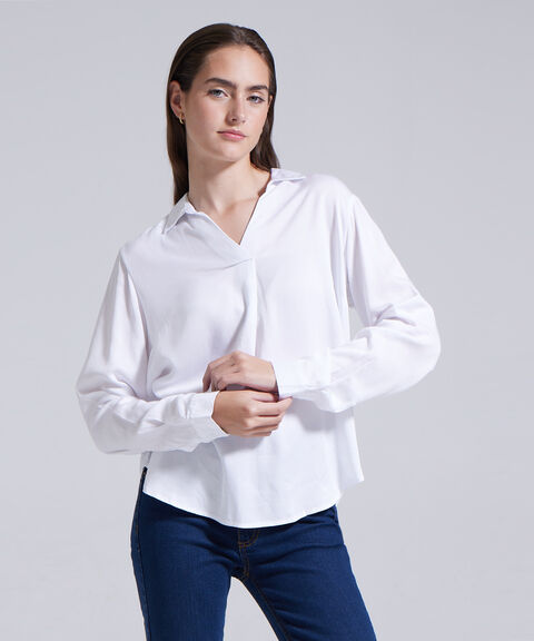 Blusas cuello V